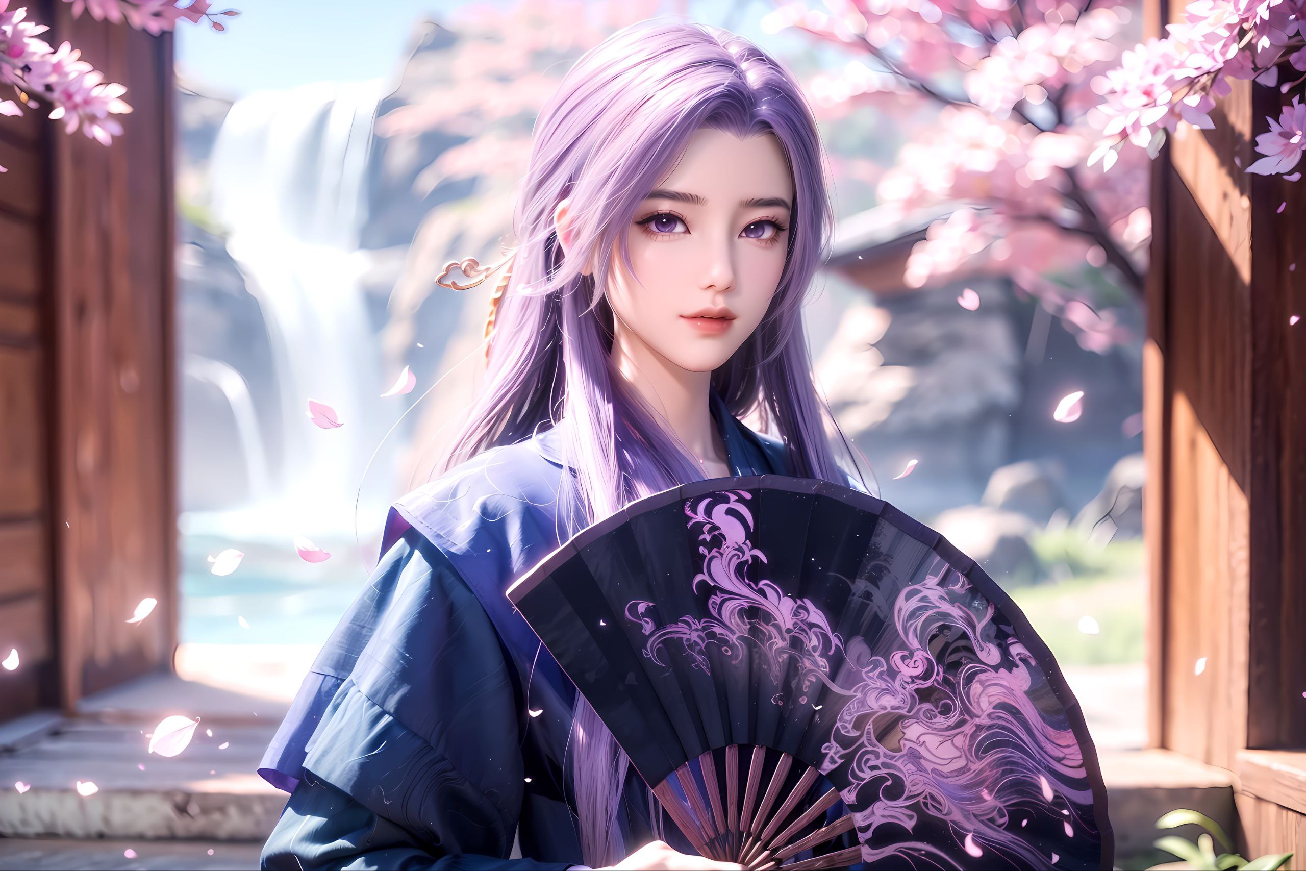 一片色彩斑
